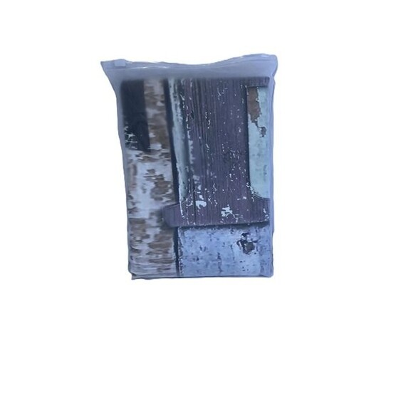 NEW Rustic Farmhouse Shower Curtain Set Windmill Wagon Wheel Barn Wood Country - Picture 2 of 3